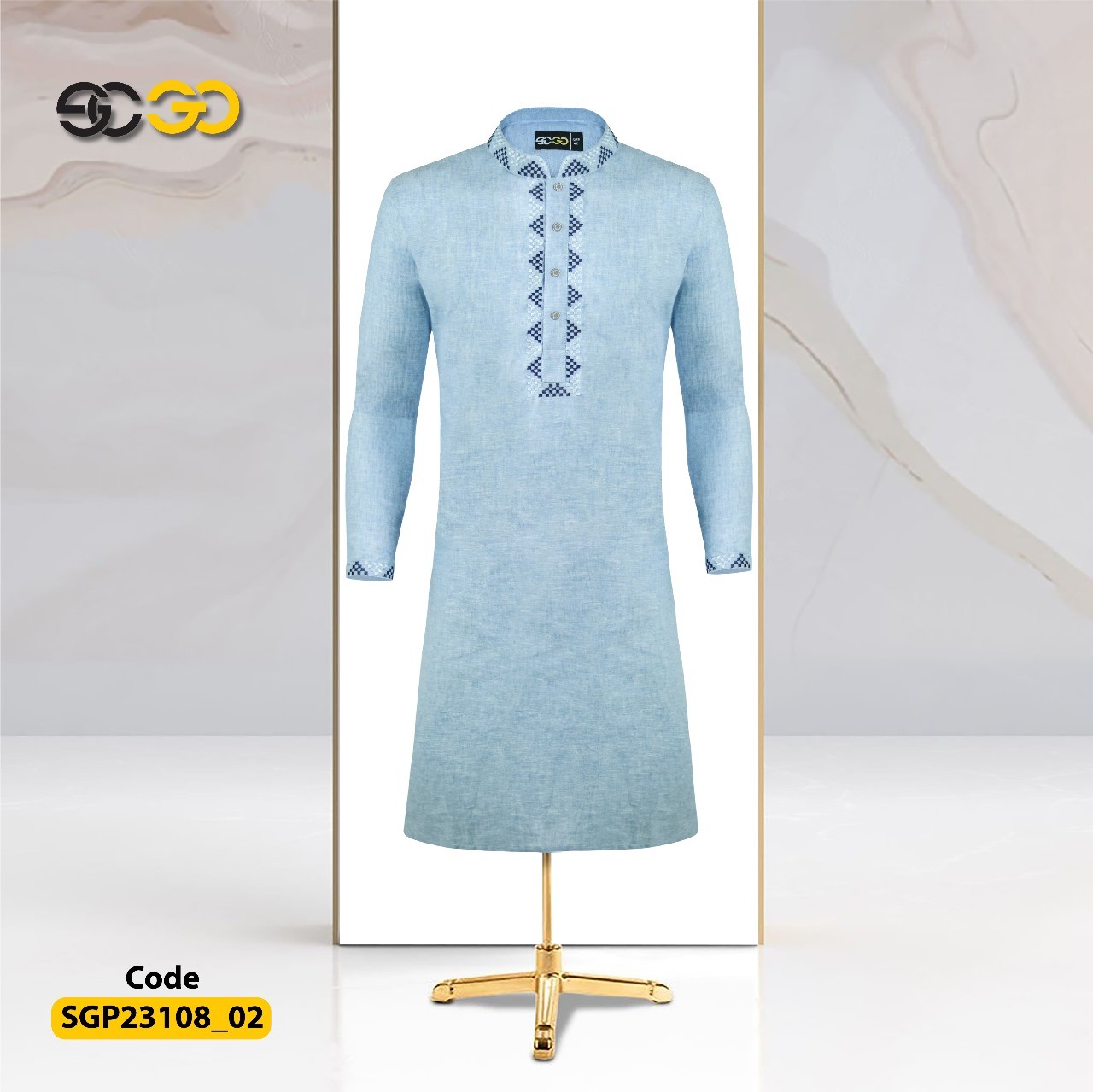 Rami Rayon Cotton [Light Sky