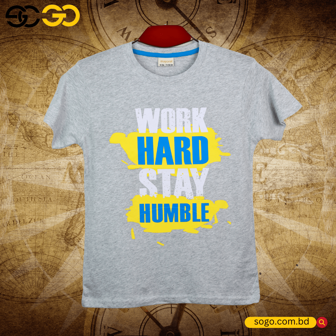 Boys Printed Cotton T Shirt [7-16 Years