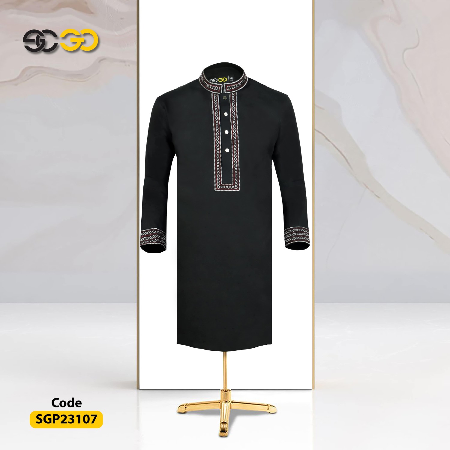Ramy Rayon Cotton [Black