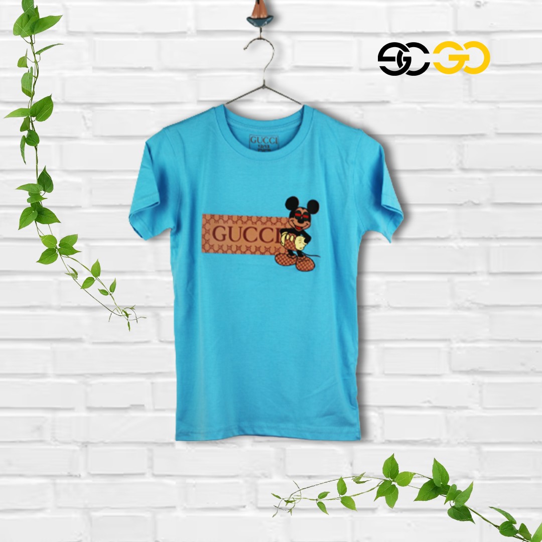 Boys Printed Cotton T Shirt [6-12 Years’]