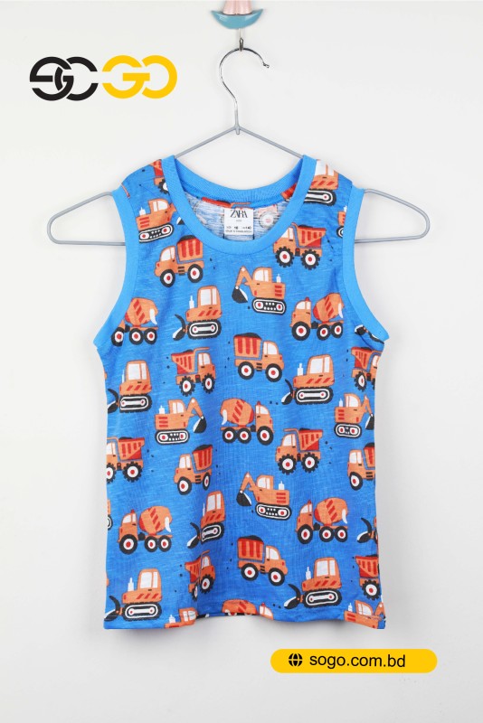 Boys Super Fancy Half Slip T-Shirt