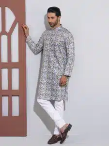 digital print 100 cotton indian premium all over print punjabi