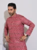 slub digital print 100% cotton [indian] full printed punjabi