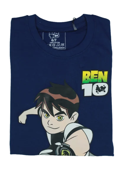 boys ben10 t-shirt blue