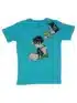 boys ben10 t-shirt sky