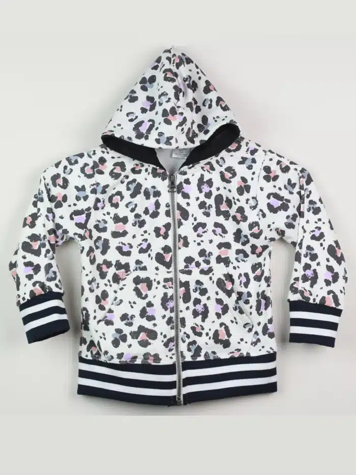 boys hoodie premium quality all over print off white color
