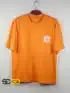 drop shoulder t-shirt for mens premium quality orange color