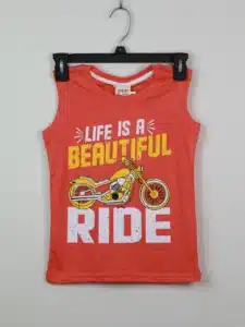 kids premium maggie t-shirt red color