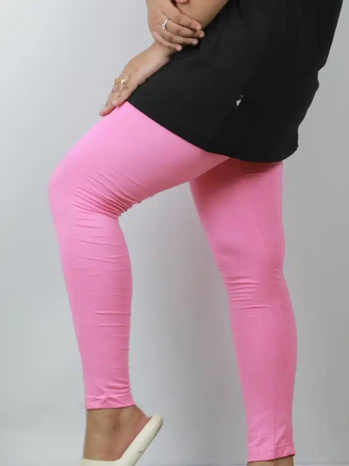 leggings light pink color