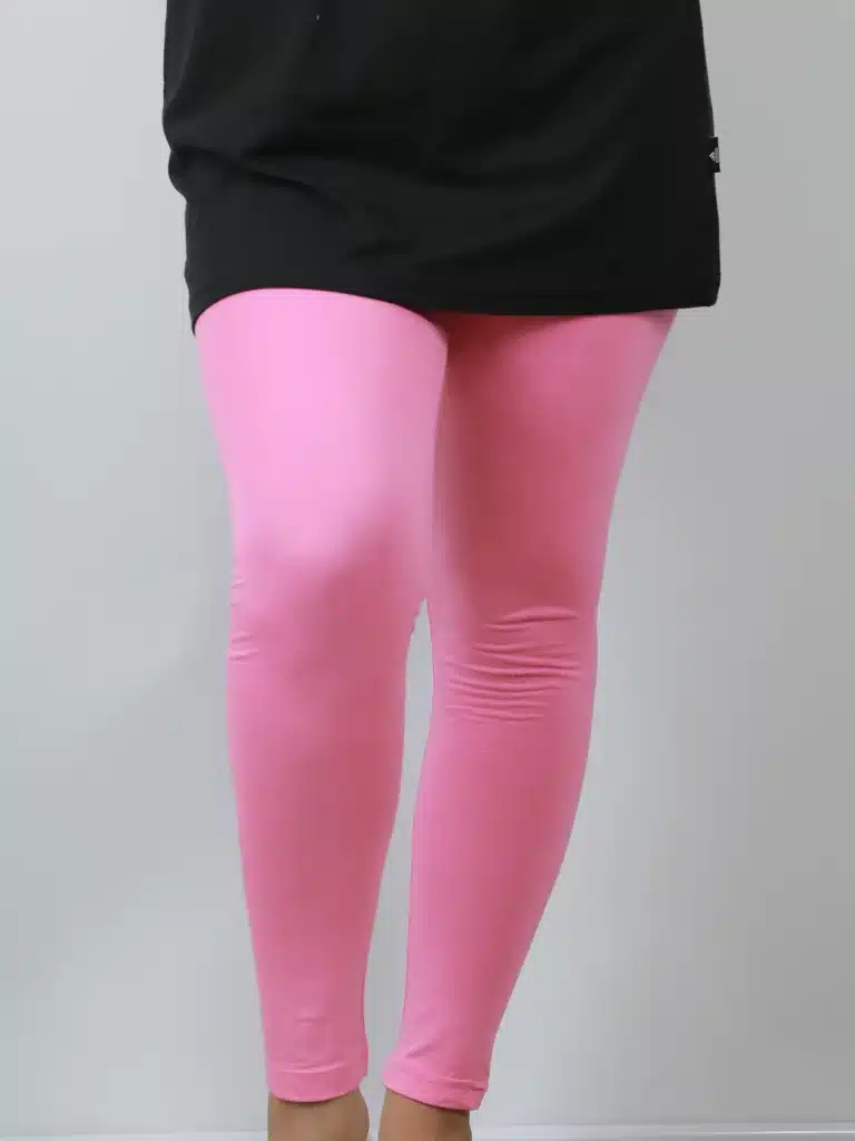 leggings light pink color