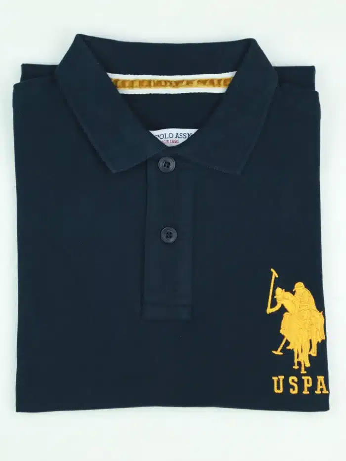 us polo t-shirt navy blue color
