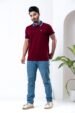 Premium Calvin Klein Polo Maroon