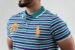 Ralph Lauren Premium Polo – Purple Striped - Image 2