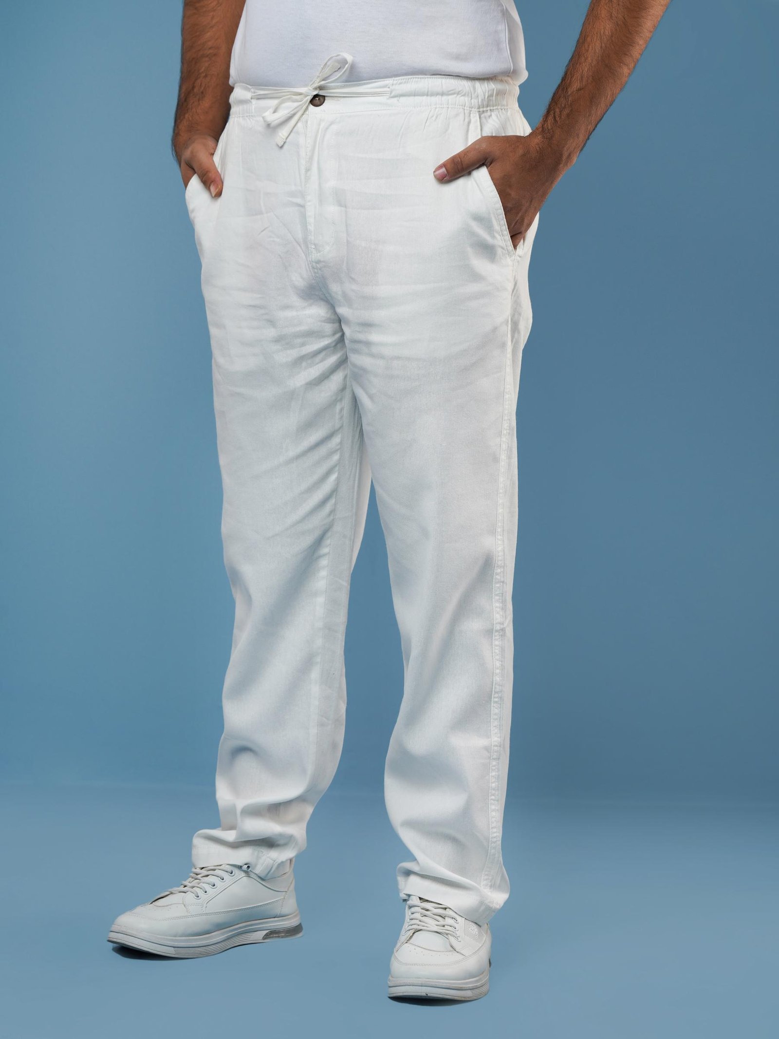 Ramie Truser_14 Ramie Trouser – ZARA Inspired (Crisp White) - Image 1
